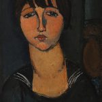 Modigliani - “La femme en blouse marine”